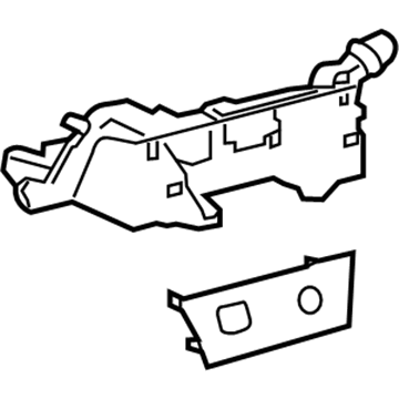 Toyota 55434-0E070-A0 Lower Trim Panel