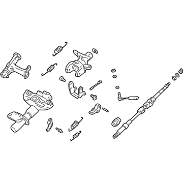 Toyota 45210-60121 Upper Shaft