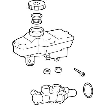 2024 Toyota Tundra Master Cylinder Repair Kit - 47201-0C100