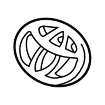 Toyota 75311-33100 Emblem