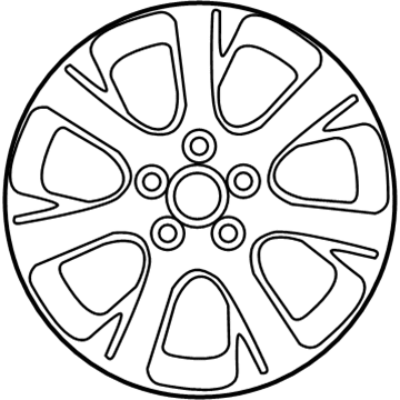 Toyota 42611-2A080 Wheel, Disc