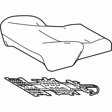 Toyota 79011-08210-C0 Cushion Cover