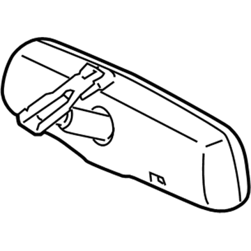 Toyota 87810-06140 Inner Rear View Mirror Assembly