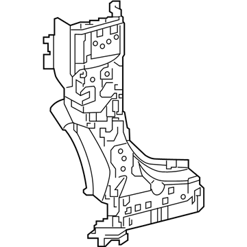 Toyota 61108-0R050 Hinge Pillar Reinforcement