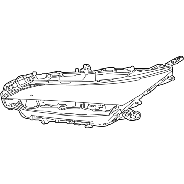 Toyota 81140-48J20 Headlamp