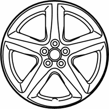 Toyota 42611-12B20 Wheel, Alloy