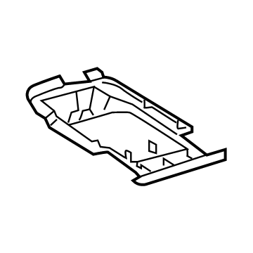 Toyota 58989-07010 Armrest Bezel