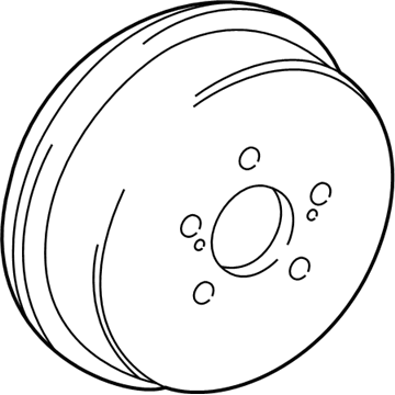 Toyota 42431-33111 Drum