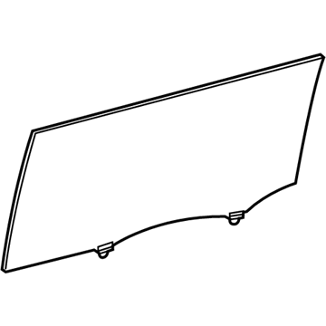 Toyota 62750-08061 Window Assembly, Slide D