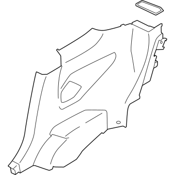 Toyota SU003-09388 Lower Quarter Trim