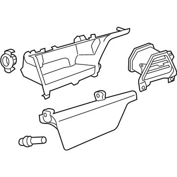 Toyota 55042-08020-B1 Storage Compart