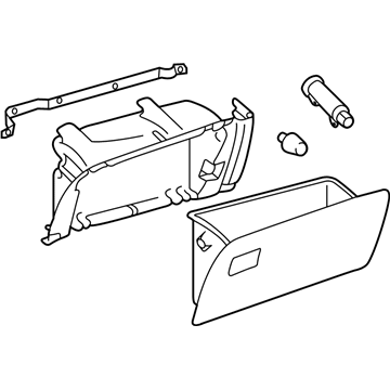 Toyota 55045-08030-B0 Panel Sub-Assembly, Inst