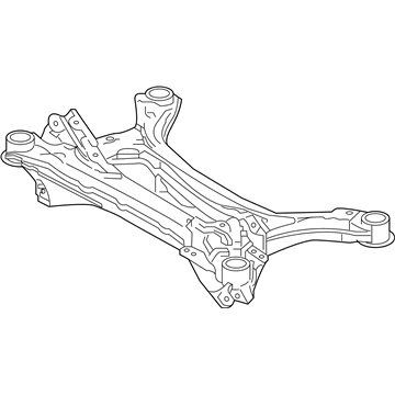 Toyota Camry Rear Crossmember - 51206-06180