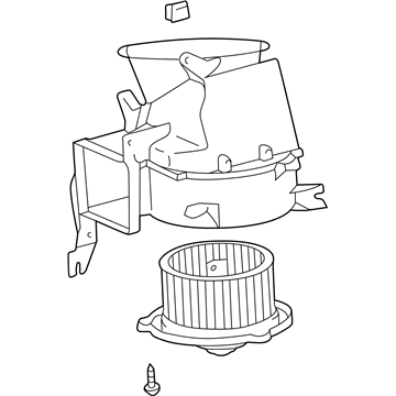 Toyota 87130-04030 Blower Assembly