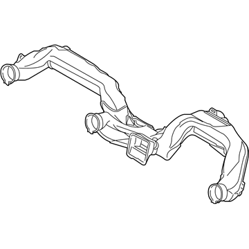 Toyota 55840-WB001 Duct Assembly, Heater To