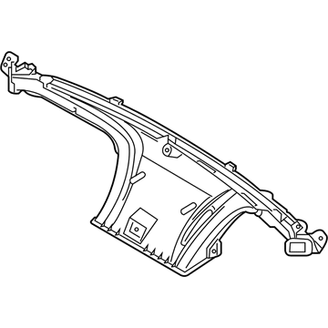 Toyota 55950-WB001 Nozzle Assembly, DEFROST