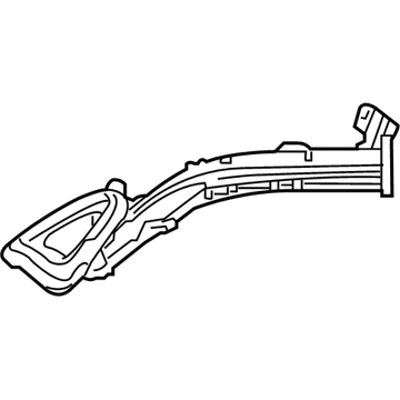 Toyota 55971-WB001 Defroster Duct