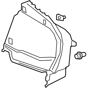 Toyota 64740-47251-C1 Panel Assembly, Deck Tri