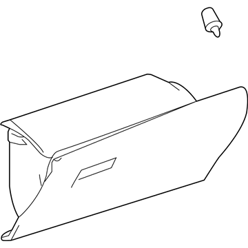 Toyota 55550-0R030-C0 Glove Box