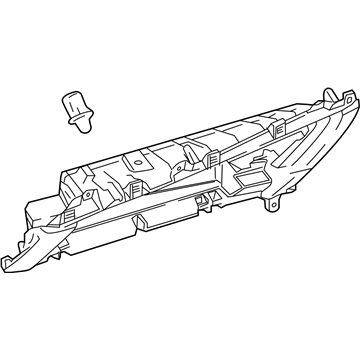 Toyota 55433-10050-C0 Panel, Instrument Pa