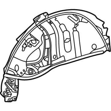 Toyota 61607-0E080 Inner Wheelhouse