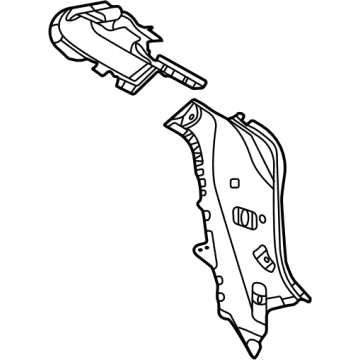 Toyota 61803-0E900 Outer Reinforcement