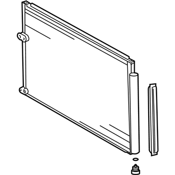 Toyota Prius A/C Condenser - 88460-AZ010