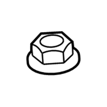 Toyota 90080-17217 Top Nut