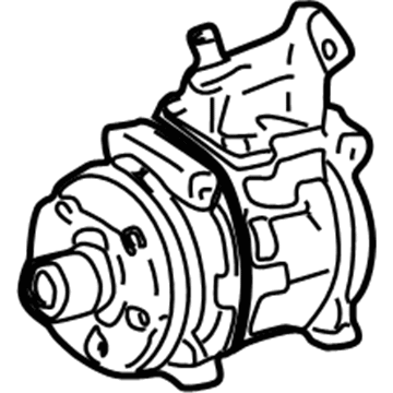 2000 Toyota Sienna A/C Compressor - 88320-08010-84