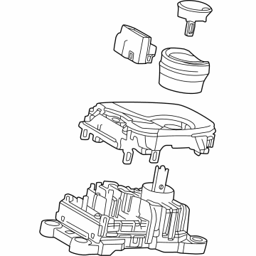 Toyota 33550-42320 FLOOR SHIFT ASSY, TR