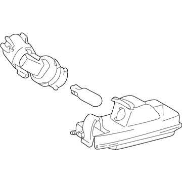 Toyota 81270-30291 License Lamp