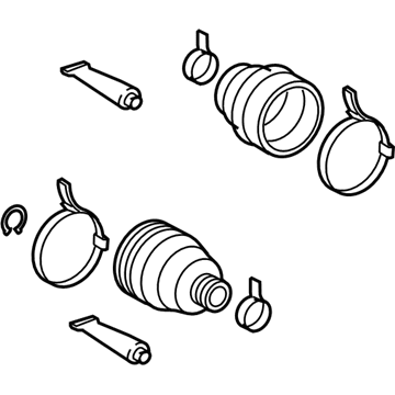 Toyota 04429-12025 Boot Kit