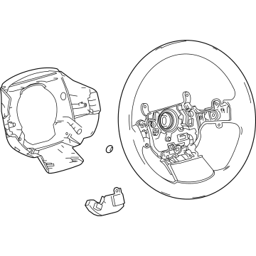 2023 Toyota bZ4X Steering Wheel - 45100-42450-C0