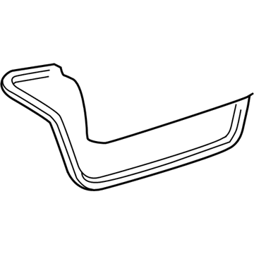 Toyota 64461-52010 Weatherstrip, Luggage Compartment Door