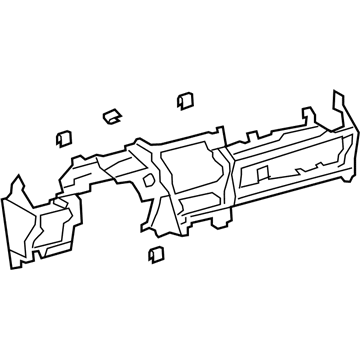 2012 Toyota Corolla Glove Box - 55303-12350-B1