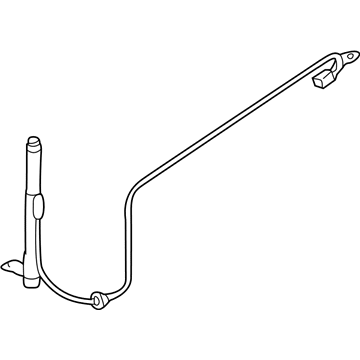 Toyota 86309-08040 Pole Sub-Assembly, PILLA