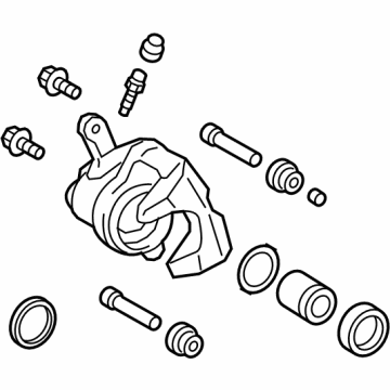 Toyota 47850-0E110 Cylinder Assembly, Rr Di