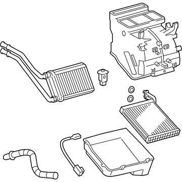 Toyota 87050-52280 Radiator Assembly, Air C