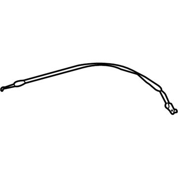 Toyota 69760-0C020 Lock Cable