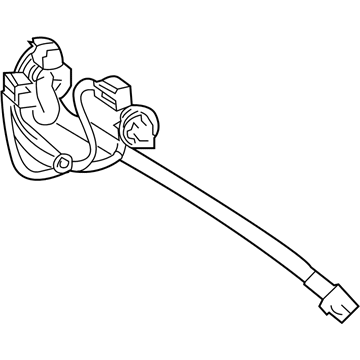 Toyota 81555-12D40 Socket & Wire, Rr Co