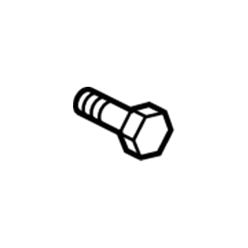 Toyota 90159-A0010 Bumper Cover Screw