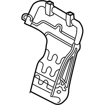 Toyota 71640-13040 Seat Back Frame, Front Driver Side