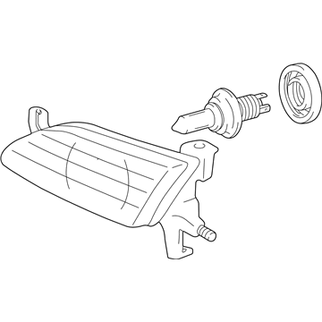 Toyota 81110-02060 Headlamp Assembly