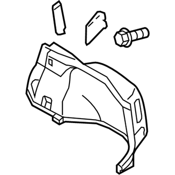 Toyota 64740-47130-B0 Panel Assembly, Deck Trim