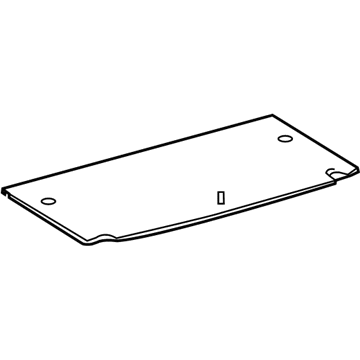 Toyota 58416-47070-B0 Rear Panel