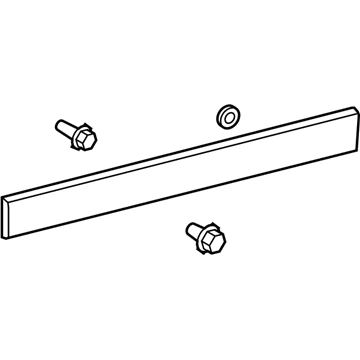 Toyota 75072-35142 MOULDING Sub-Assembly, F