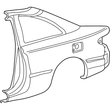 Toyota 61611-06060 Quarter Panel