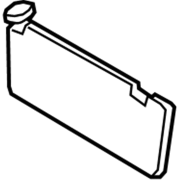 Toyota 74310-60A70-A0 Sunvisor