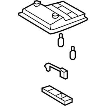 Toyota 81260-60F30-A0 Lamp Assembly, Map