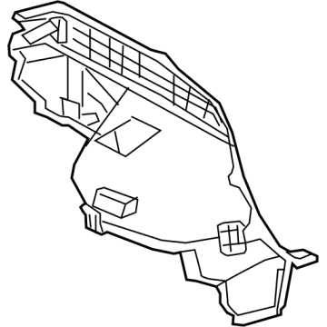 Toyota 64740-47261-C1 Panel Assembly, Deck Tri